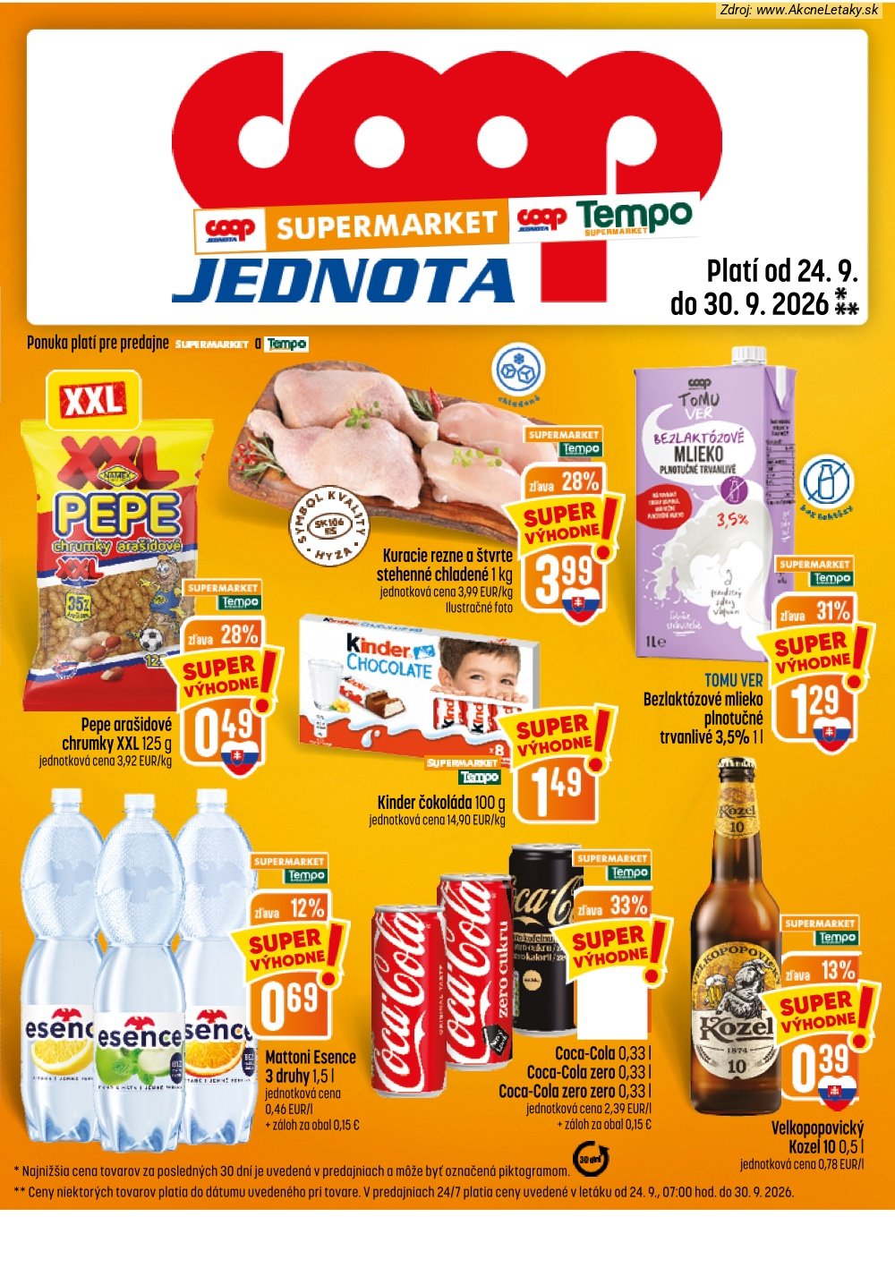 Strana 5 - leták COOP Jednota (24. 9. - 30. 9. 2026)