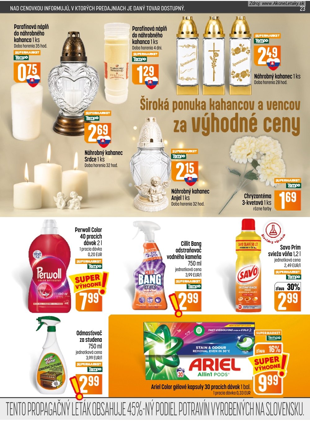 Leták COOP Jednota - strana 23