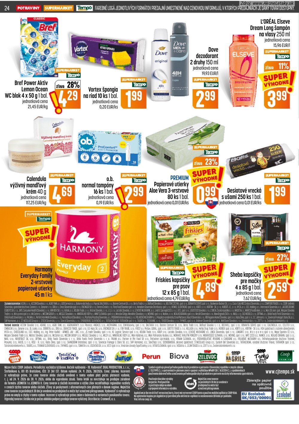 Leták COOP Jednota - strana 24