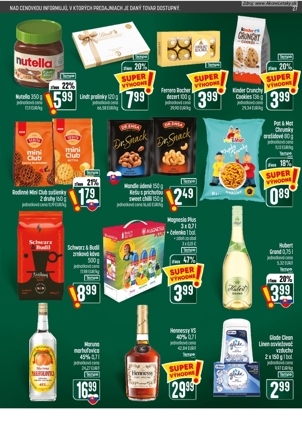 Leták COOP Jednota - strana 27