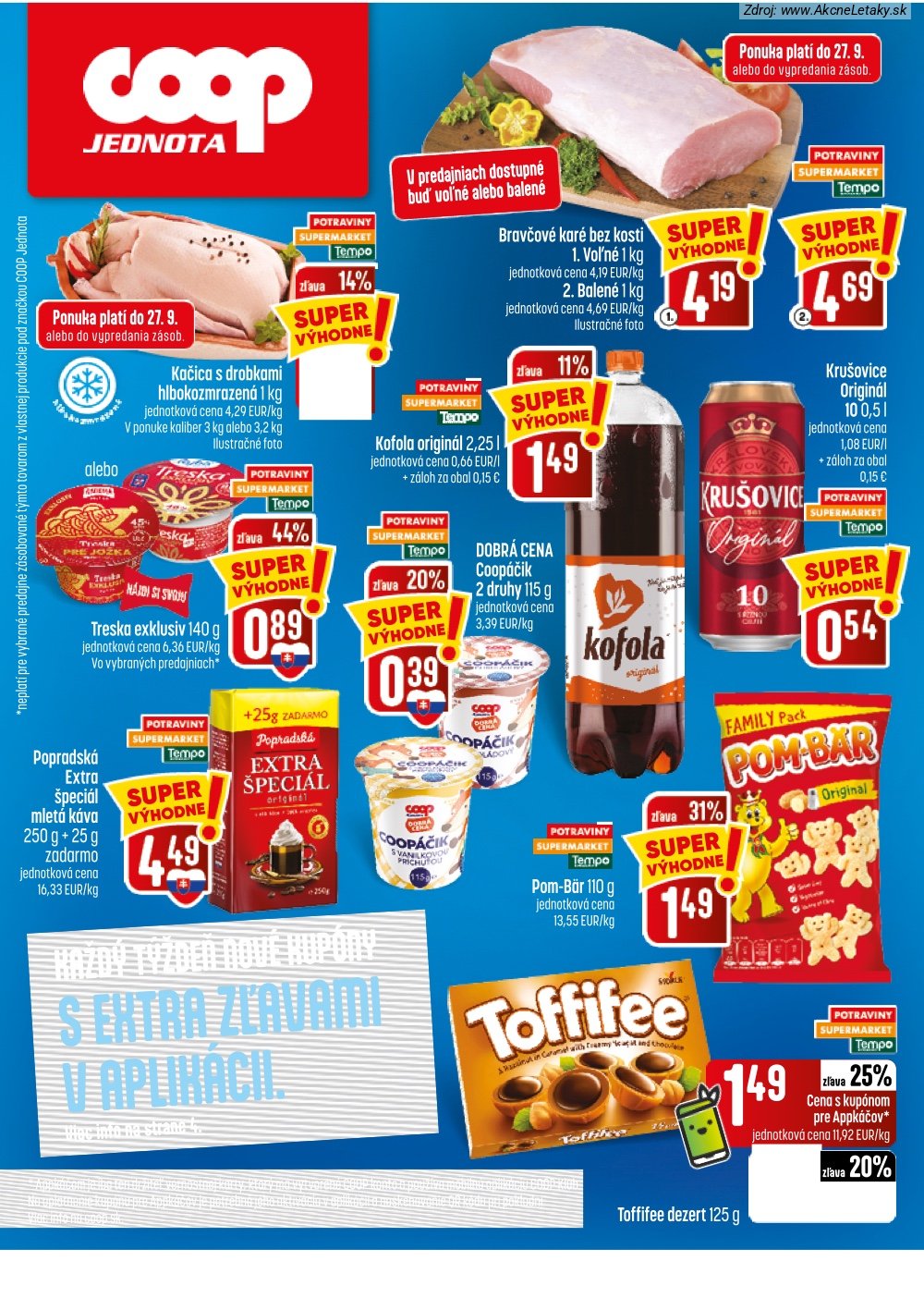 Strana 69 - leták COOP Jednota (24. 9. - 30. 9. 2026)