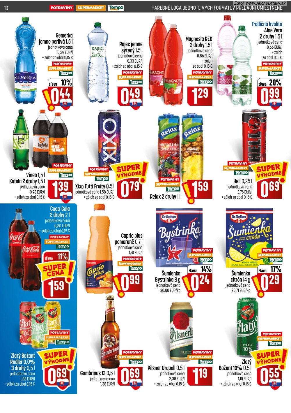 Leták COOP Jednota - strana 10