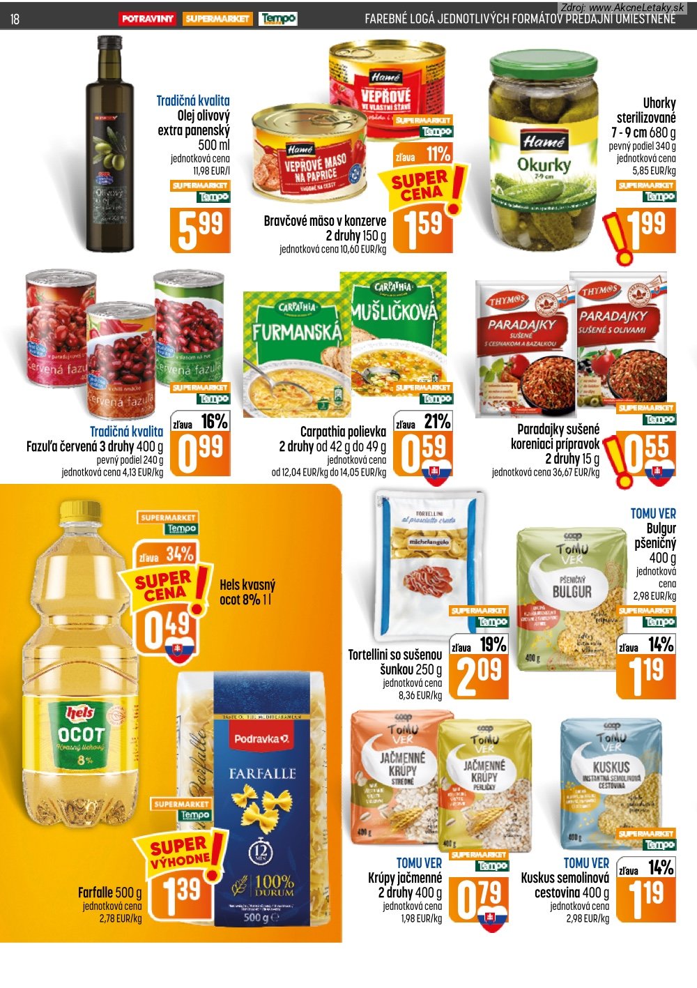 Leták COOP Jednota - strana 18