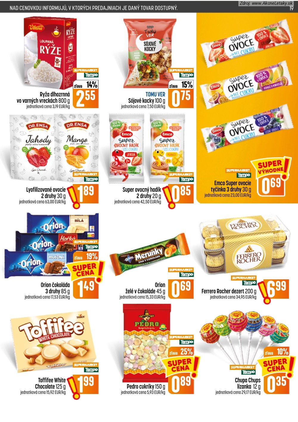 Leták COOP Jednota - strana 19