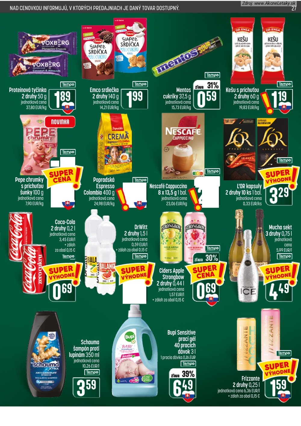 Leták COOP Jednota - strana 27