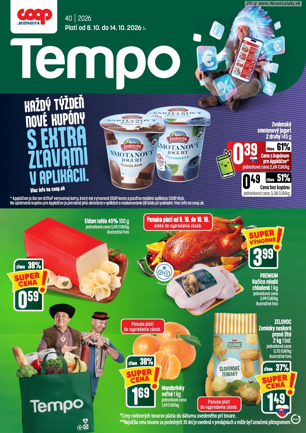 Leták COOP Jednota - strana 1