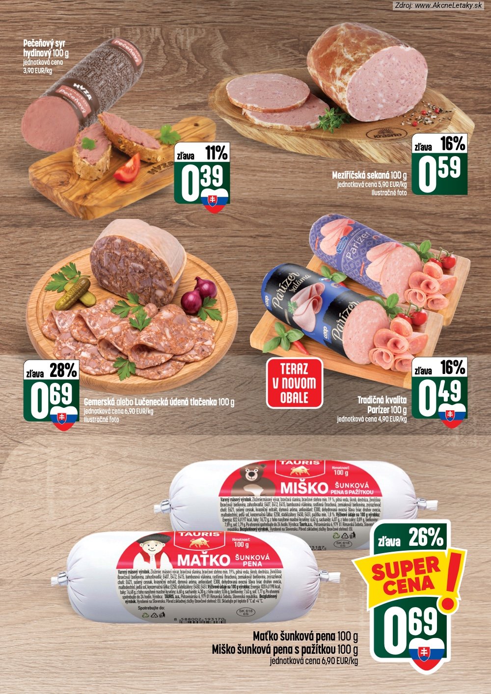 Leták COOP Jednota (8. 10. - 14. 10. 2026) - strana 15 z 66