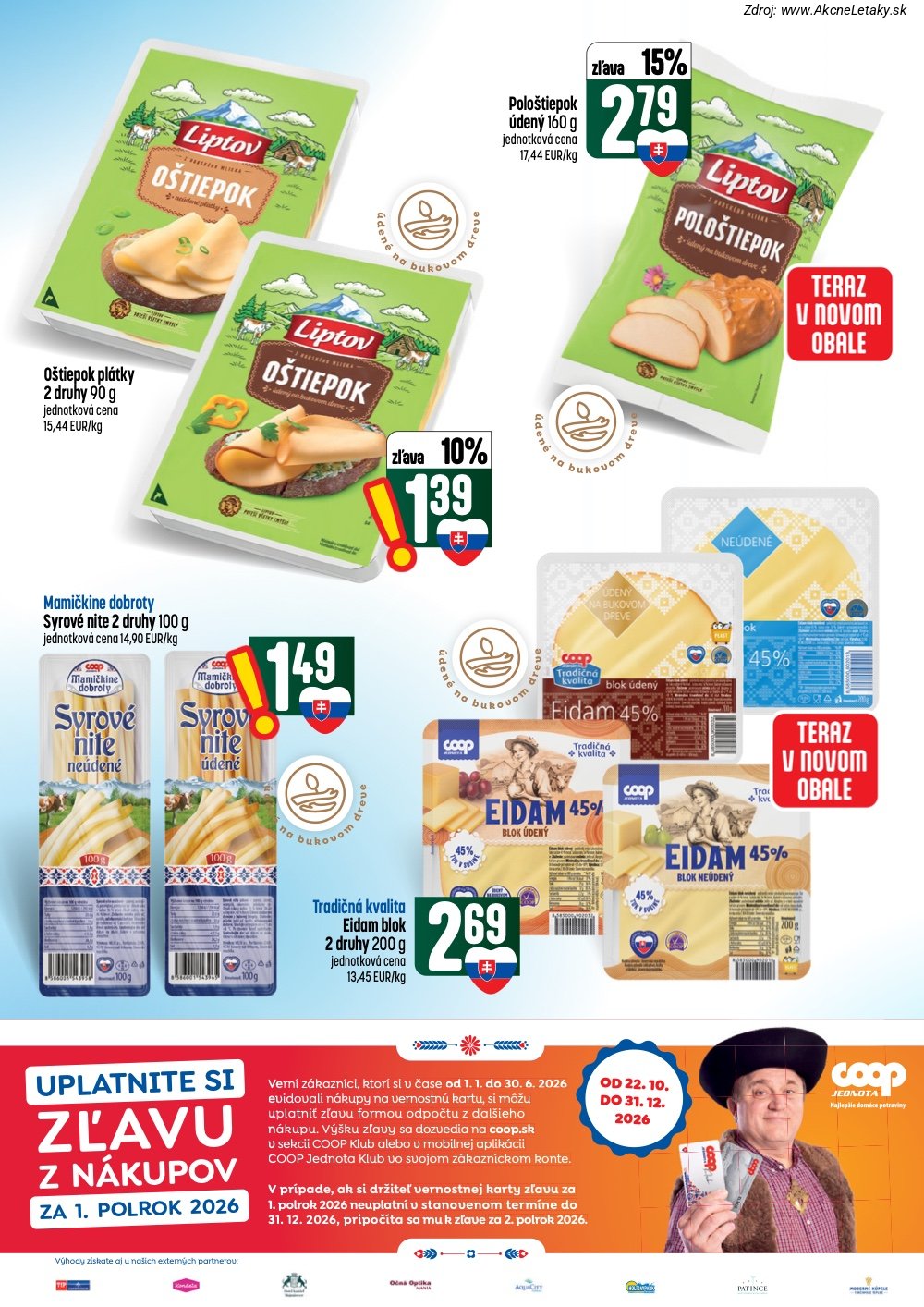 Leták COOP Jednota (8. 10. - 14. 10. 2026) - strana 21 z 66