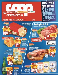 Leták COOP Jednota