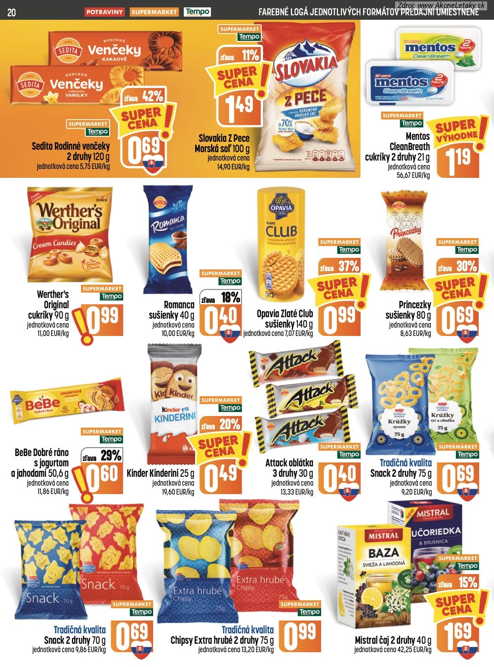 Leták COOP Jednota - strana 20