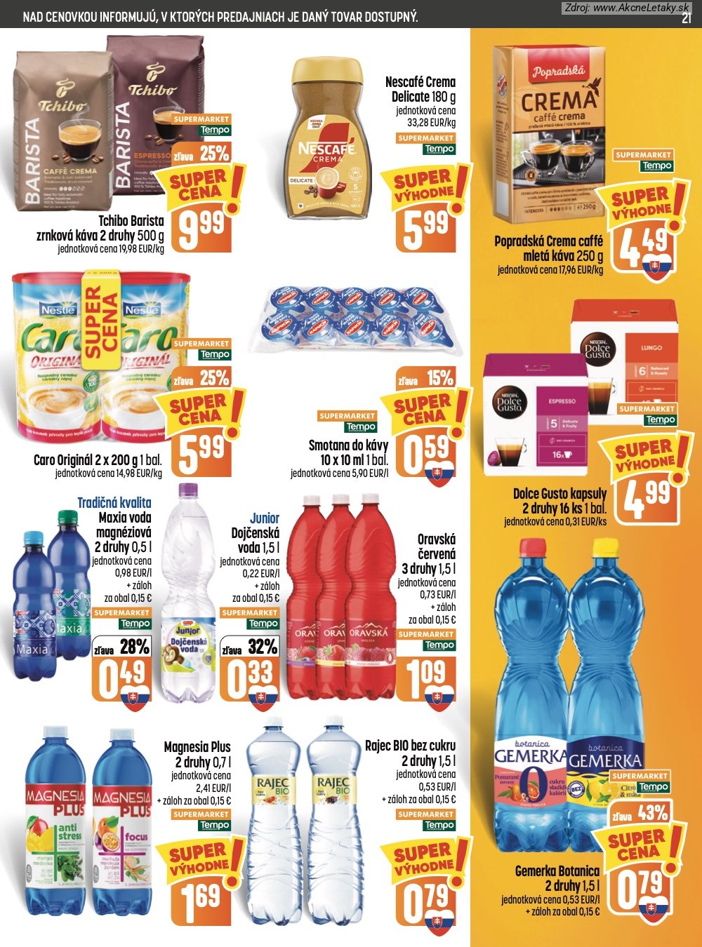 Leták COOP Jednota - strana 21