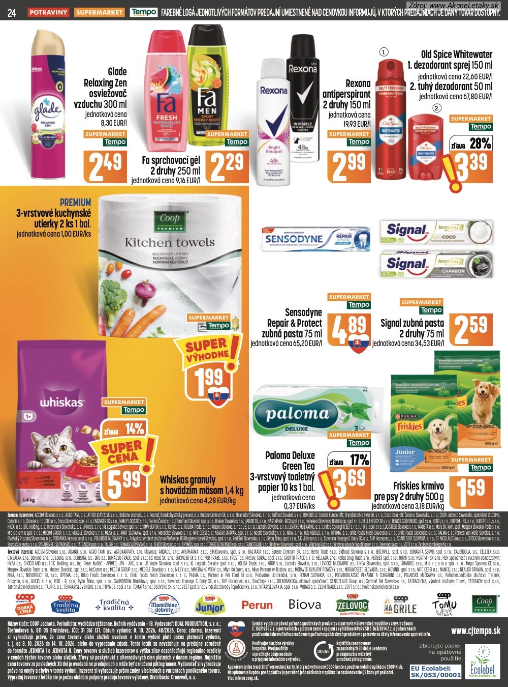 Leták COOP Jednota - strana 24