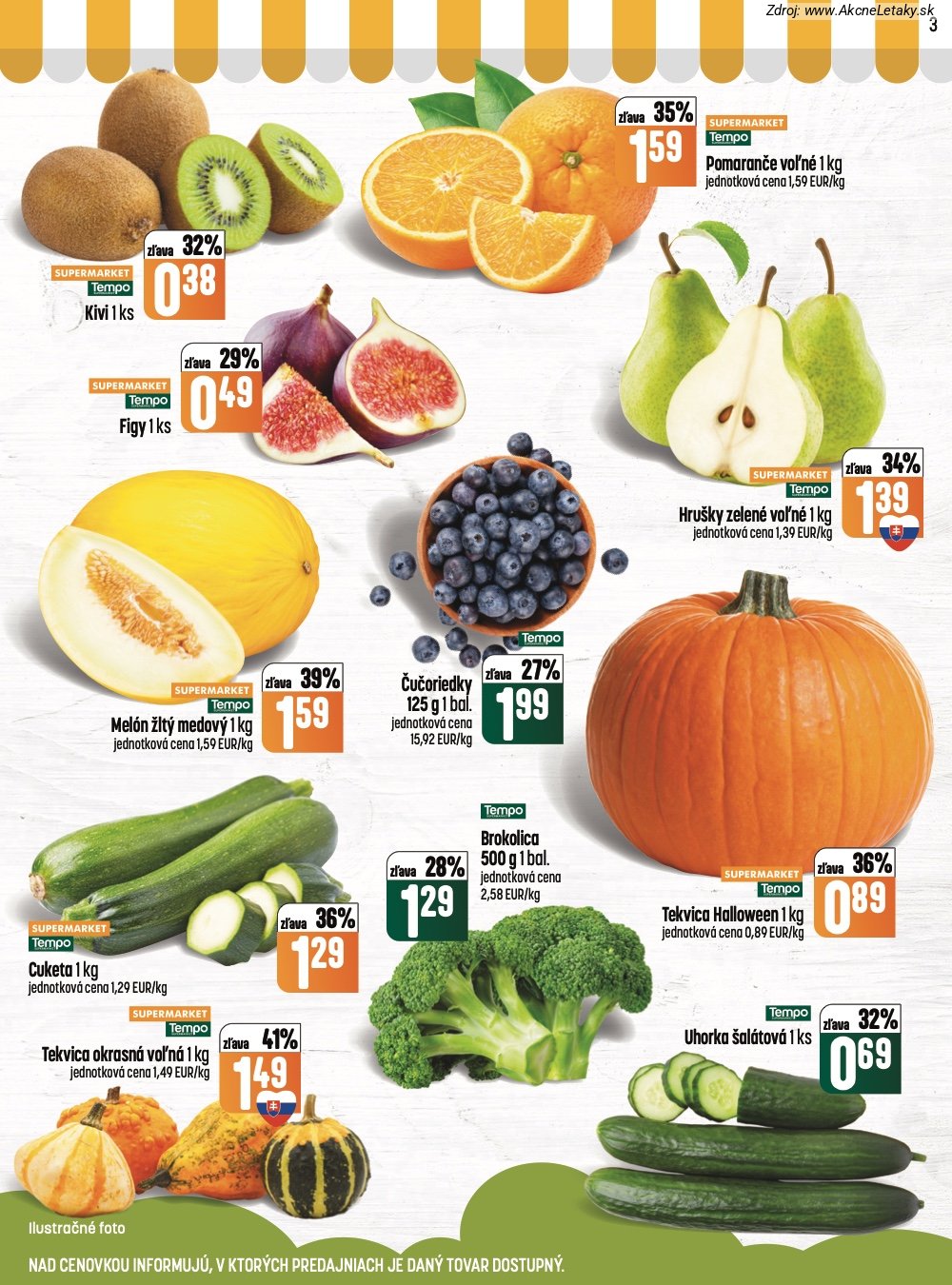 Leták COOP Jednota (8. 10. - 14. 10. 2026) - strana 3 z 28