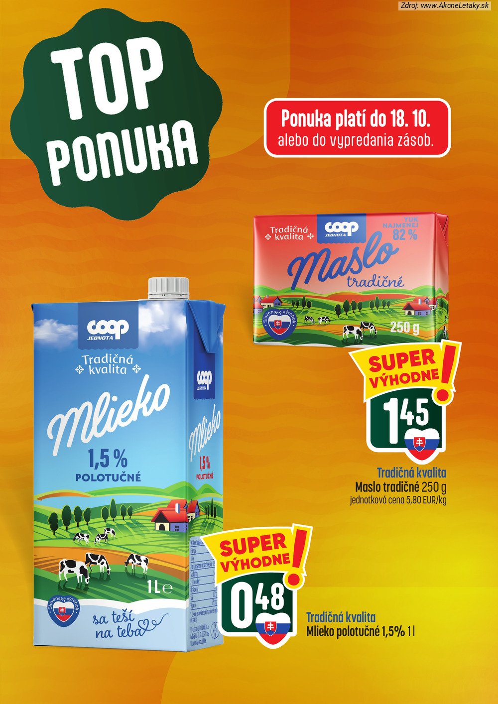 Leták COOP Jednota (15. 10. - 21. 10. 2026) - strana 3 z 58