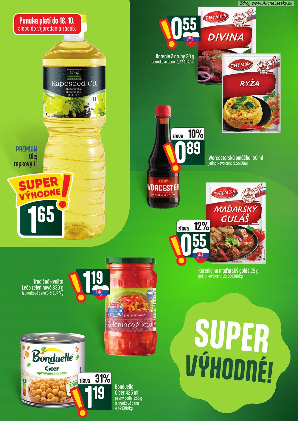 Leták COOP Jednota (15. 10. - 21. 10. 2026) - strana 30 z 58