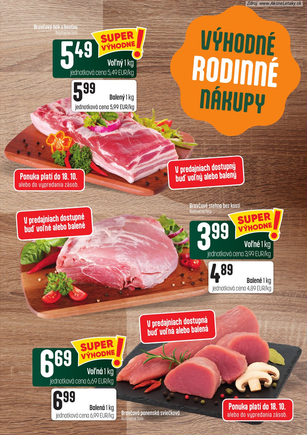 Leták COOP Jednota (15. 10. - 21. 10. 2026) - strana 9 z 58