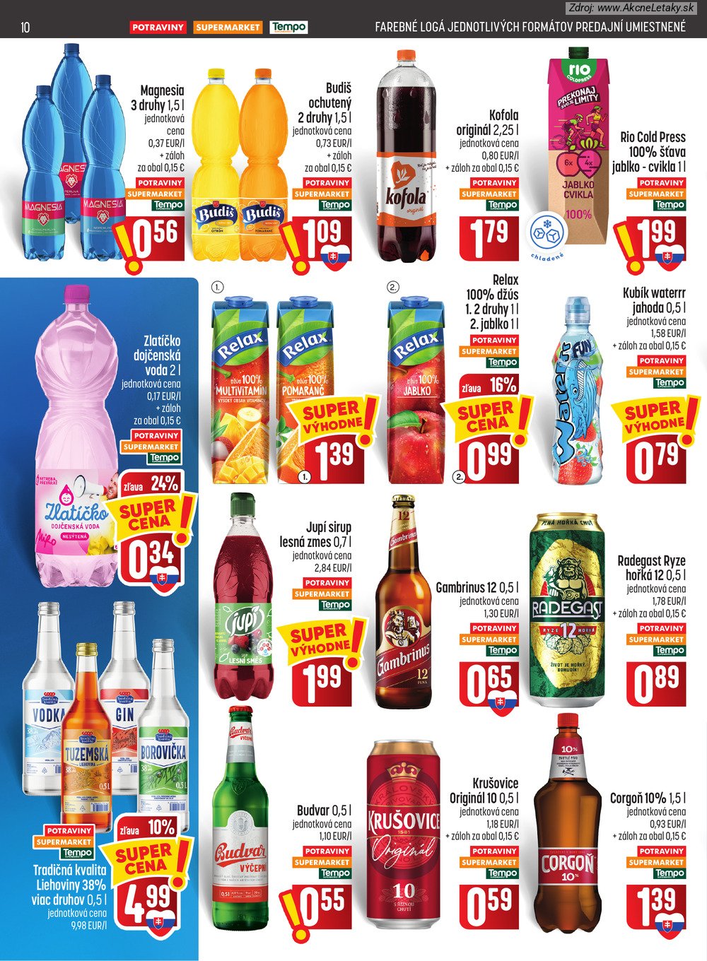 Leták COOP Jednota - strana 10