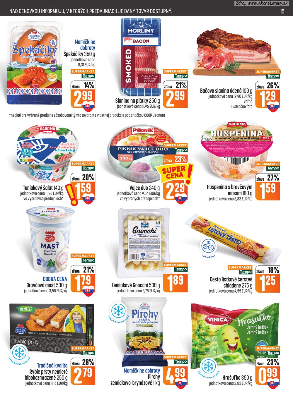 Leták COOP Jednota - strana 15
