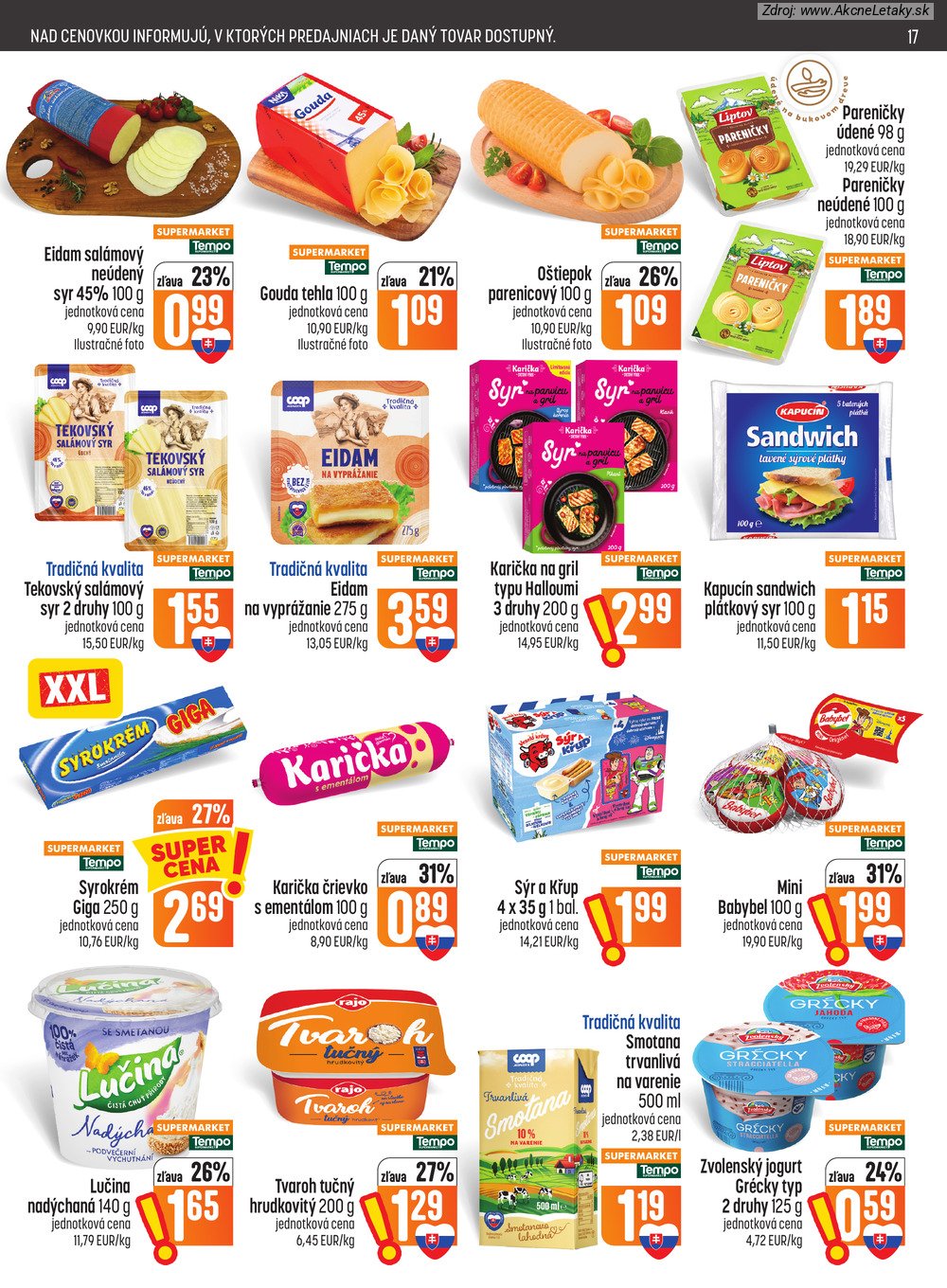 Leták COOP Jednota - strana 17