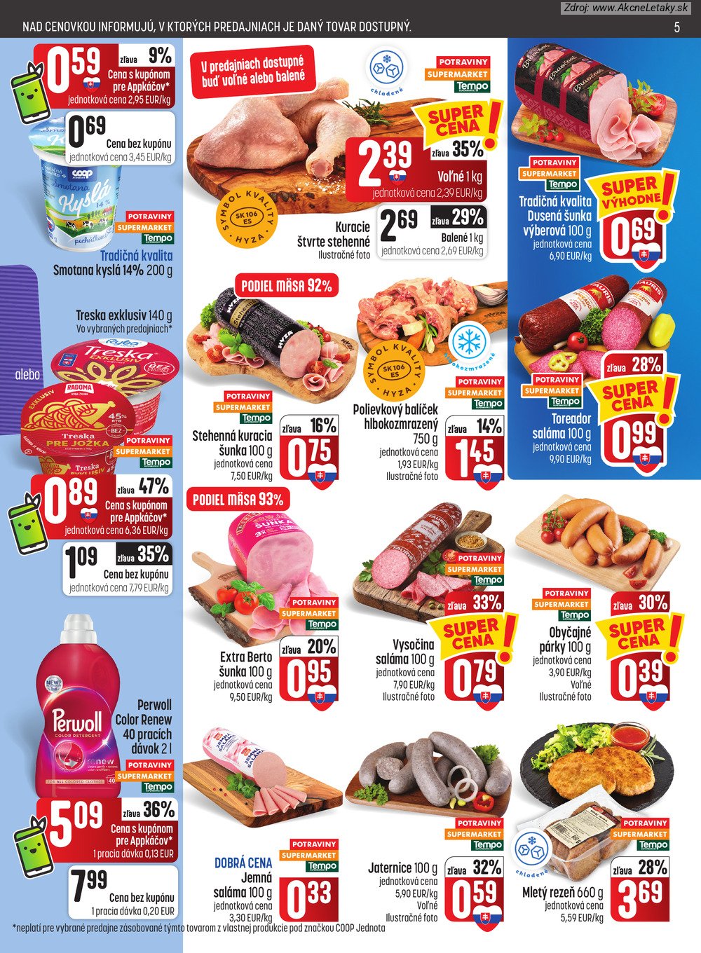 Leták COOP Jednota - strana 5