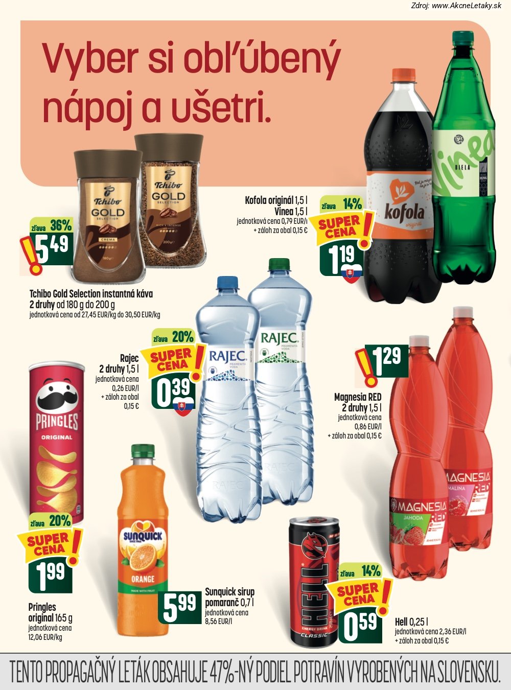 Leták COOP Jednota - strana 14