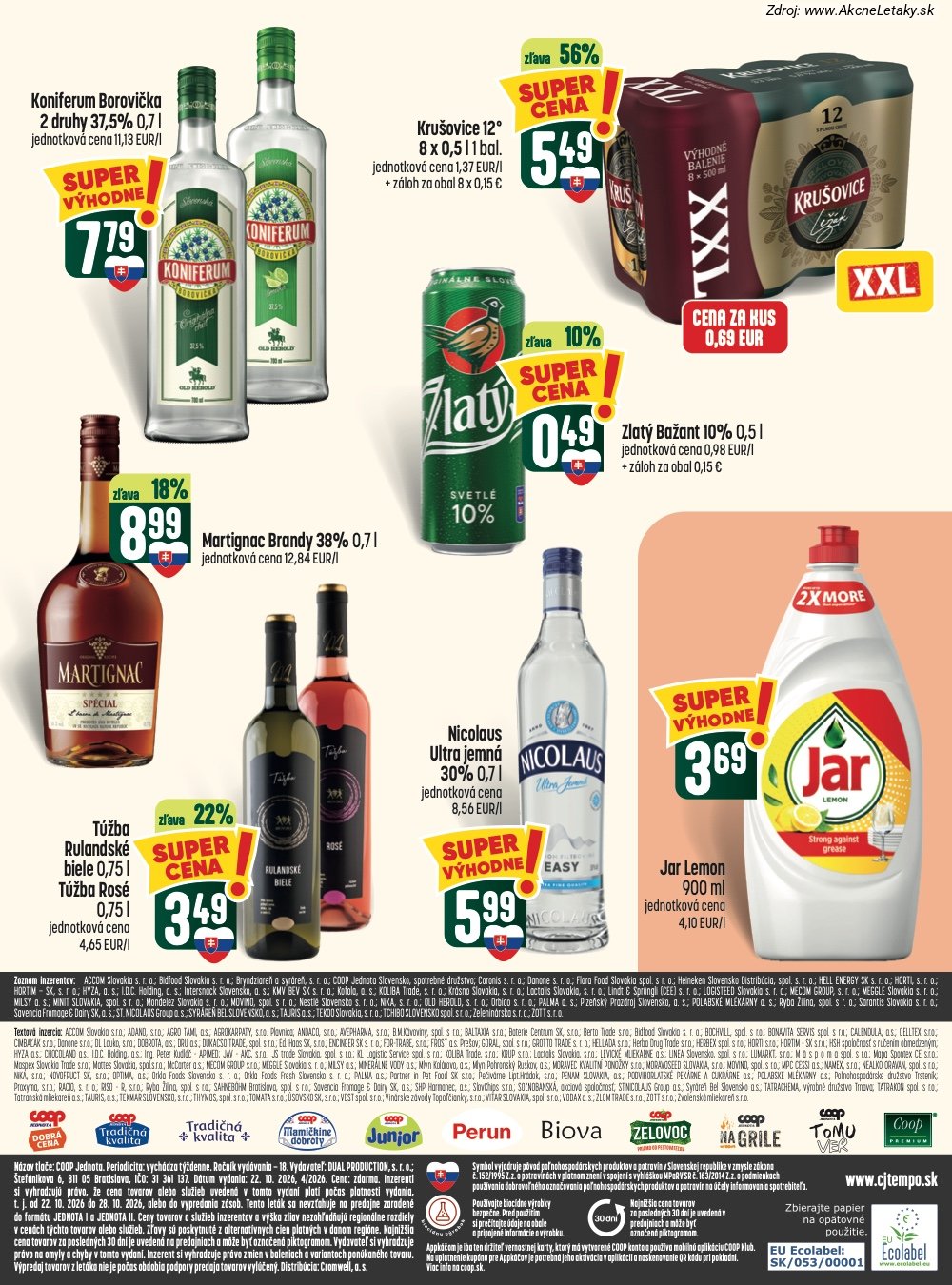 Leták COOP Jednota - strana 15