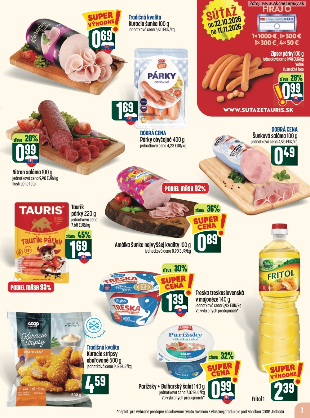 Leták COOP Jednota - strana 7