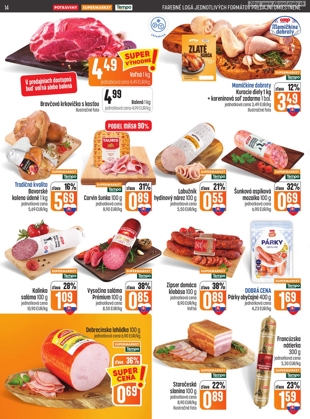 Leták COOP Jednota (22. 10. - 28. 10. 2026) - strana 14 z 29