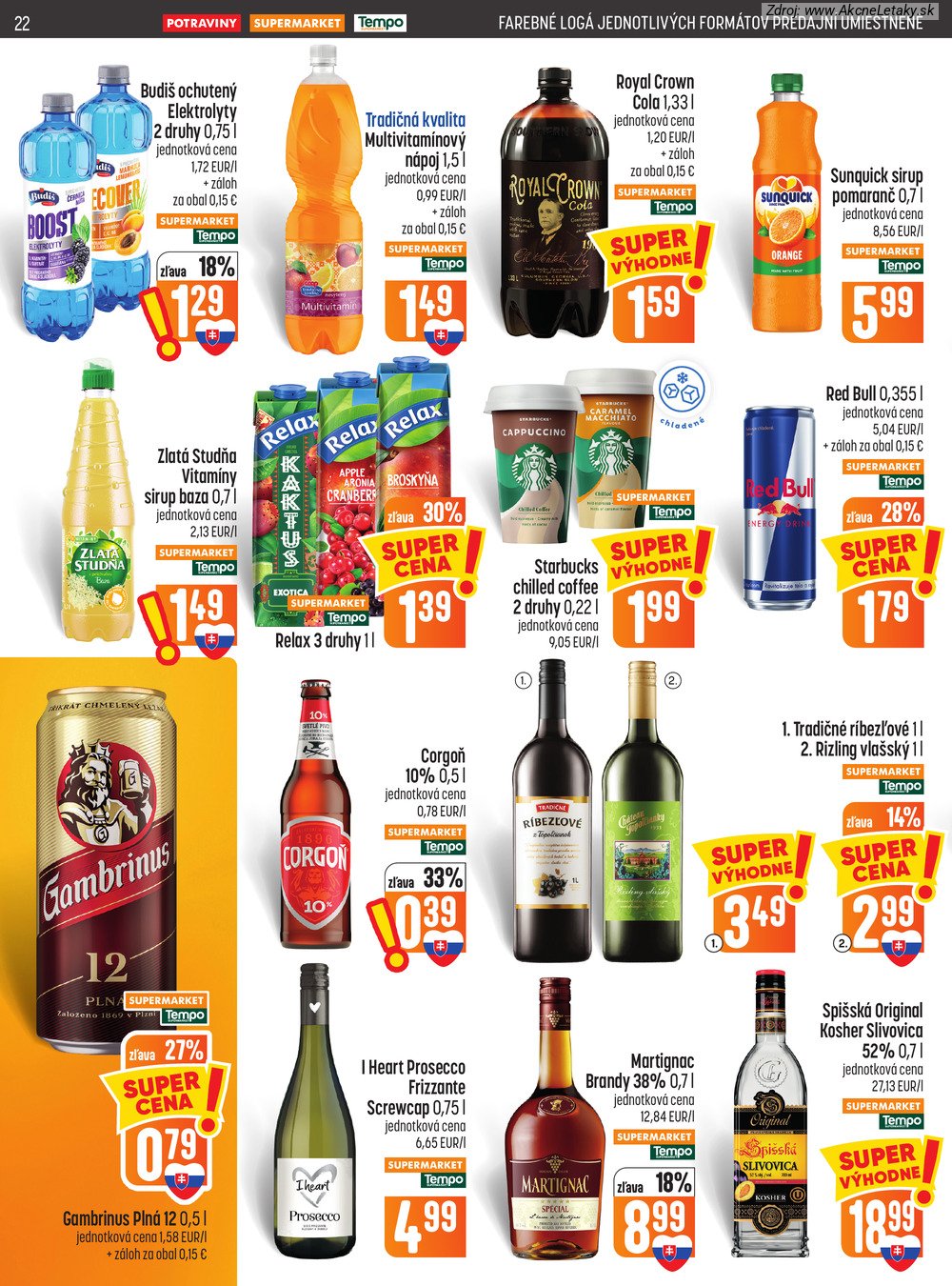 Leták COOP Jednota (22. 10. - 28. 10. 2026) - strana 22 z 29
