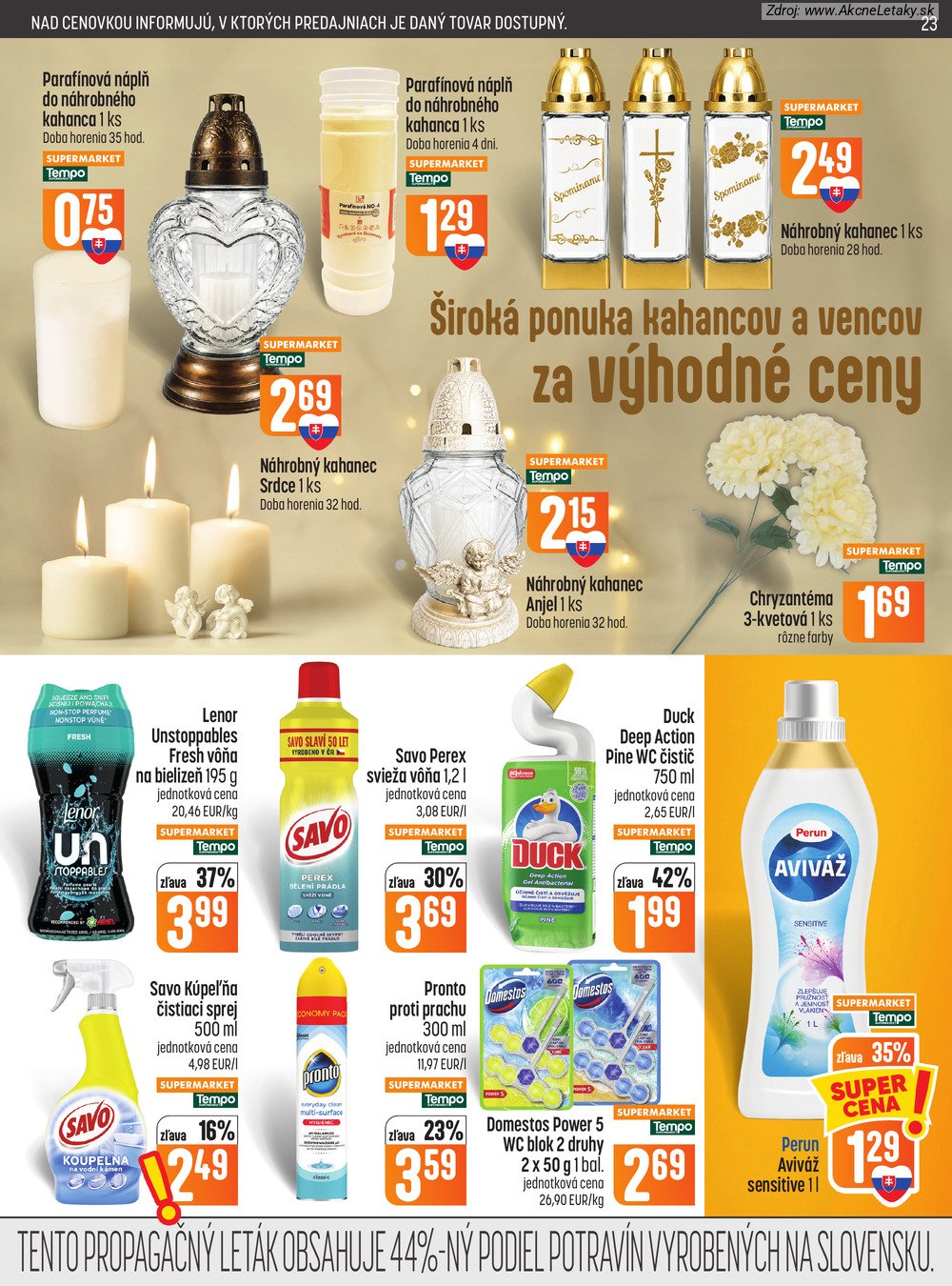 Leták COOP Jednota - strana 23