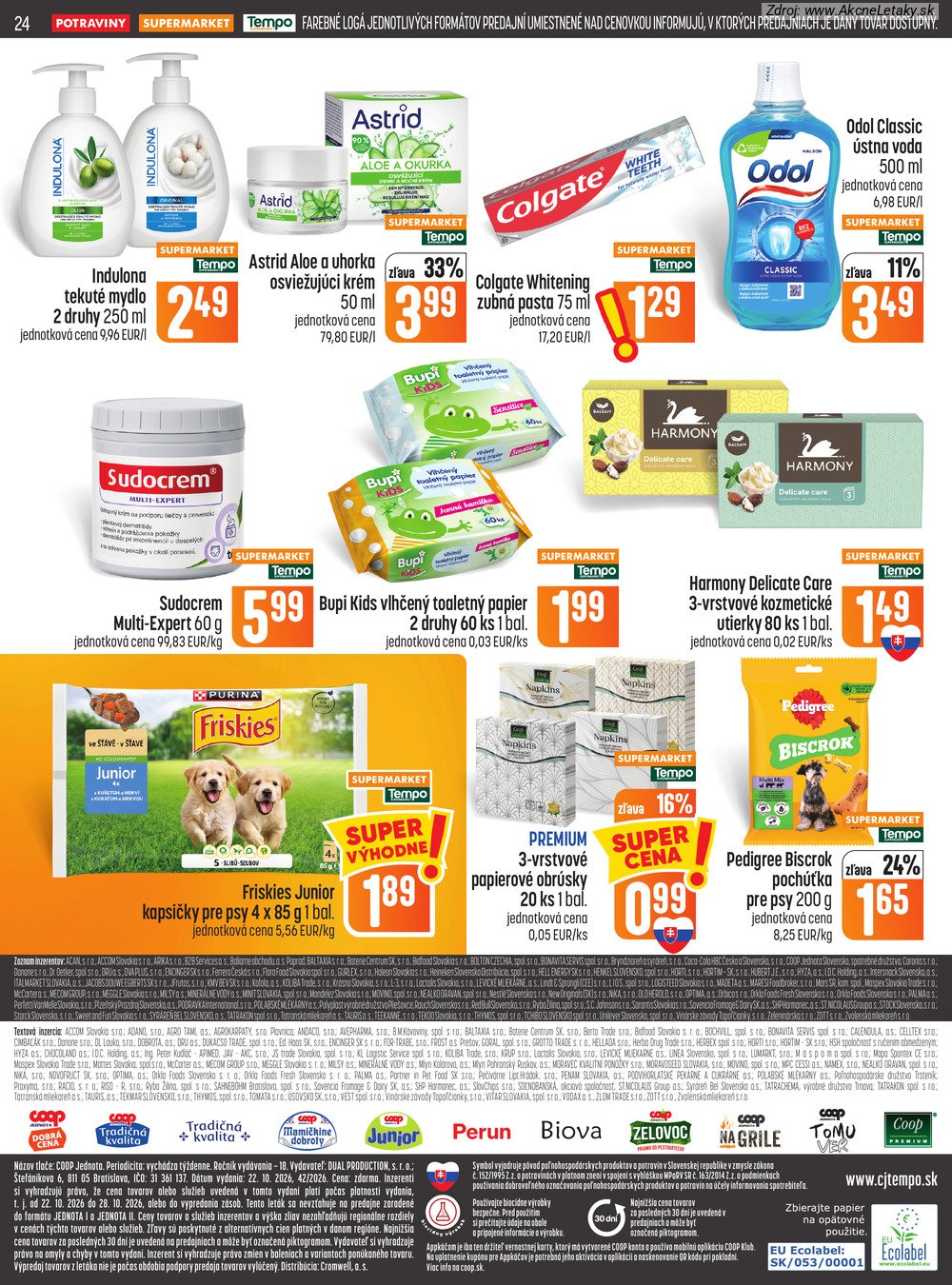Leták COOP Jednota - strana 24