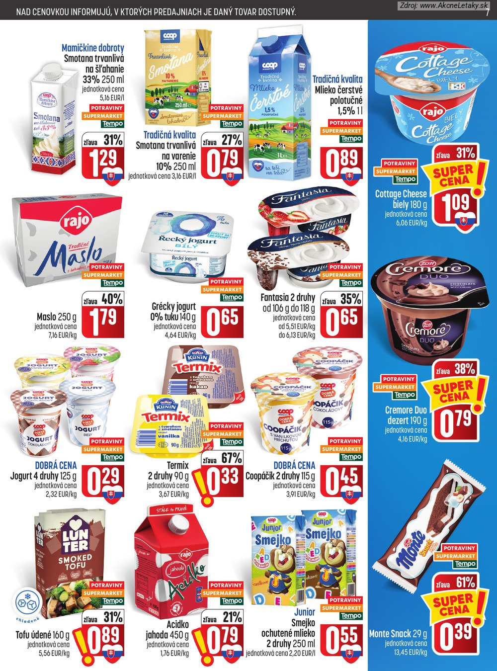 Leták COOP Jednota - strana 7