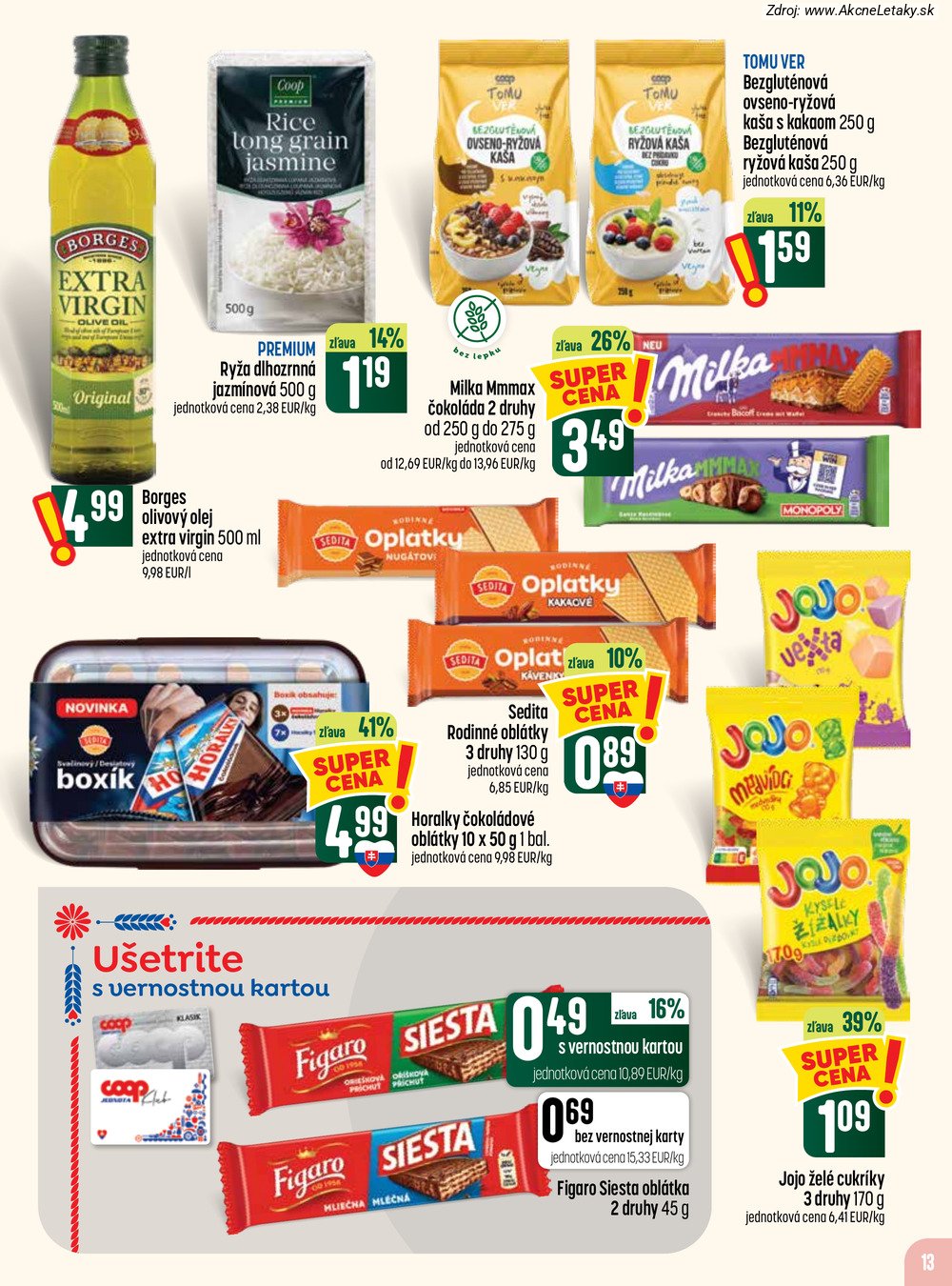 Strana 3 - leták COOP Jednota (29. 10. - 4. 11. 2026)