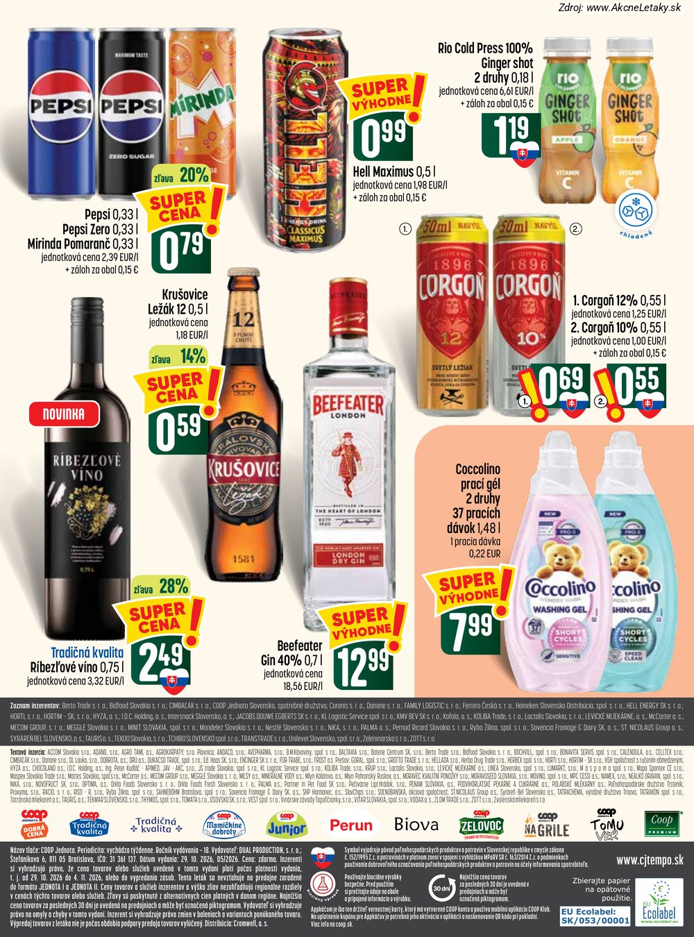 Leták COOP Jednota - strana 15