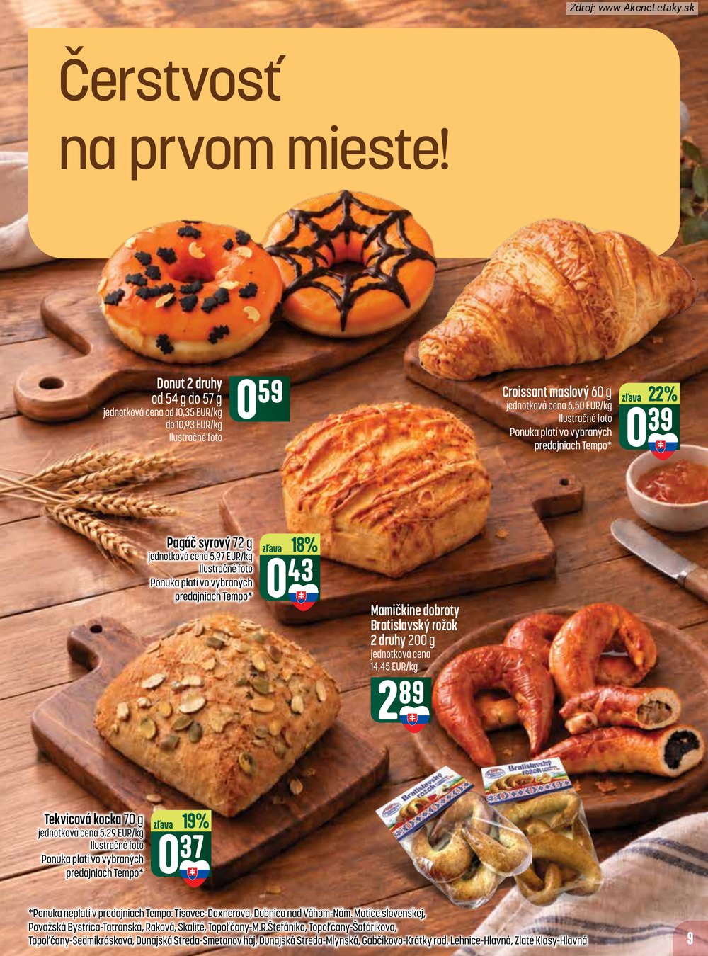 Leták COOP Jednota - strana 9