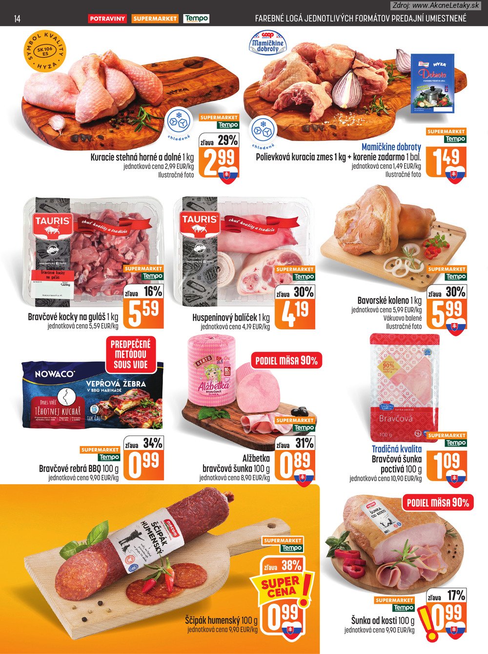 Leták COOP Jednota (29. 10. - 4. 11. 2026) - strana 14 z 28