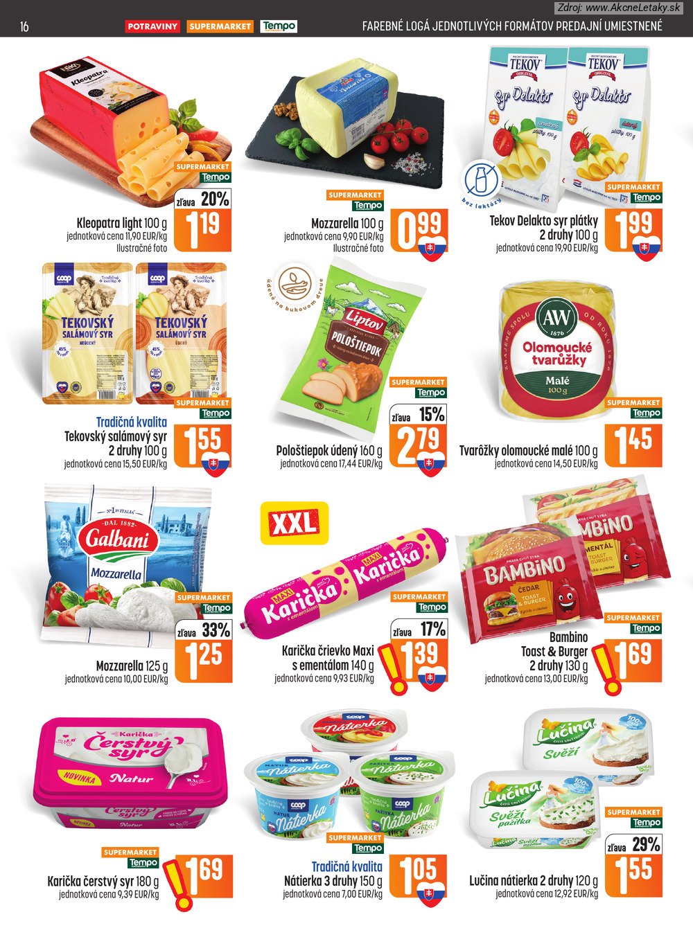 Leták COOP Jednota (29. 10. - 4. 11. 2026) - strana 16 z 28