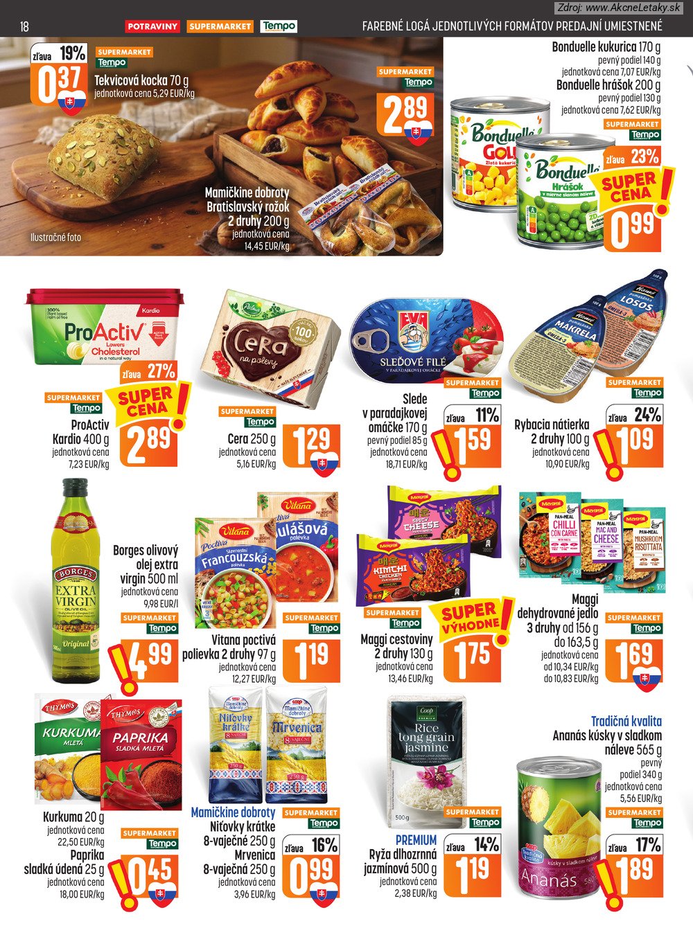 Strana 2 - leták COOP Jednota (29. 10. - 4. 11. 2026)