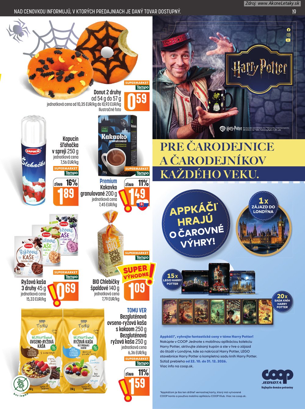 Leták COOP Jednota - strana 19