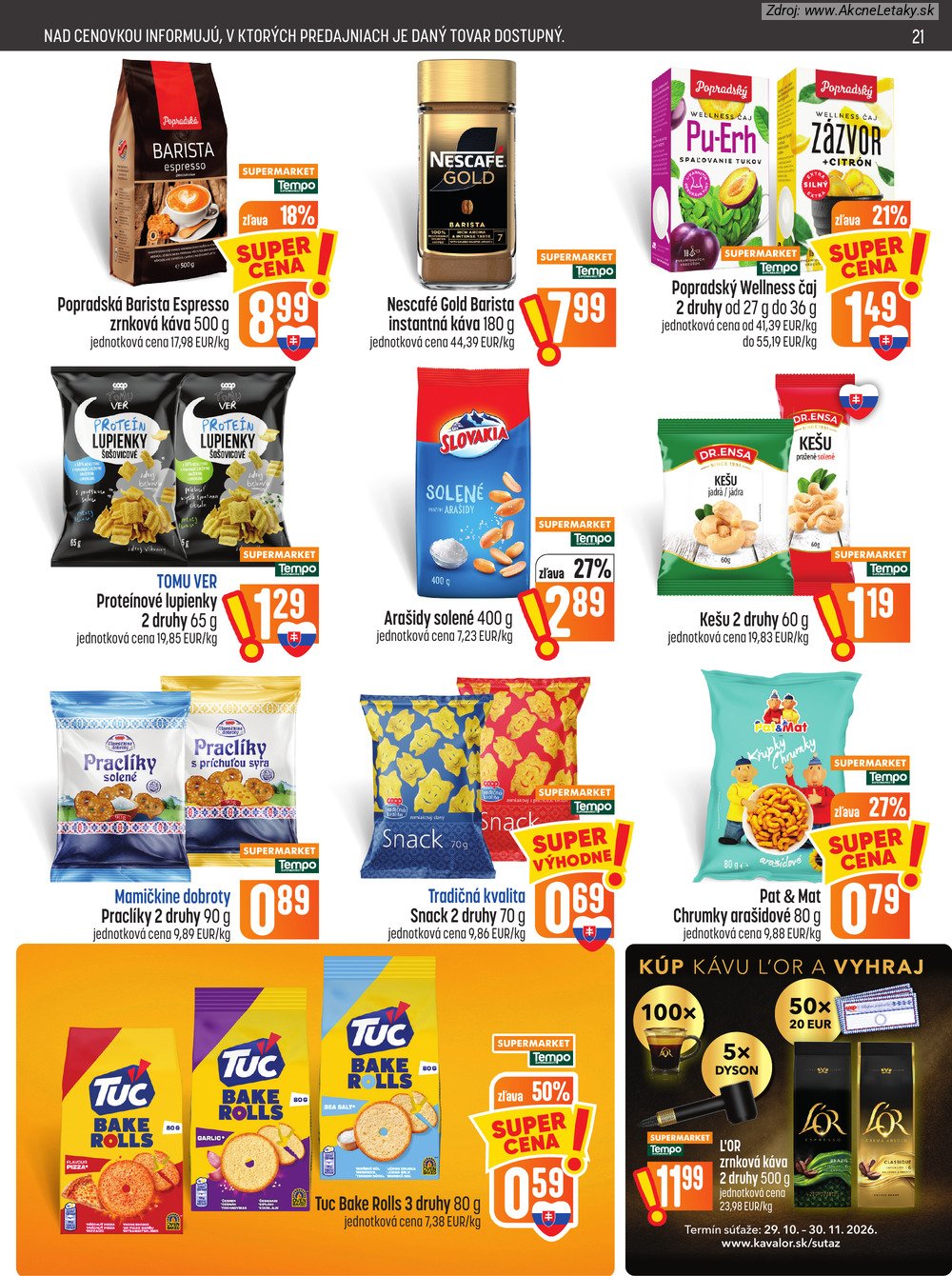 Leták COOP Jednota - strana 21