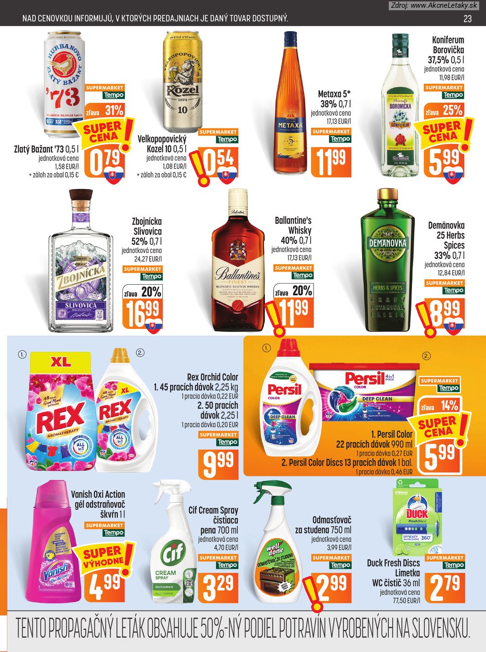 Leták COOP Jednota - strana 23