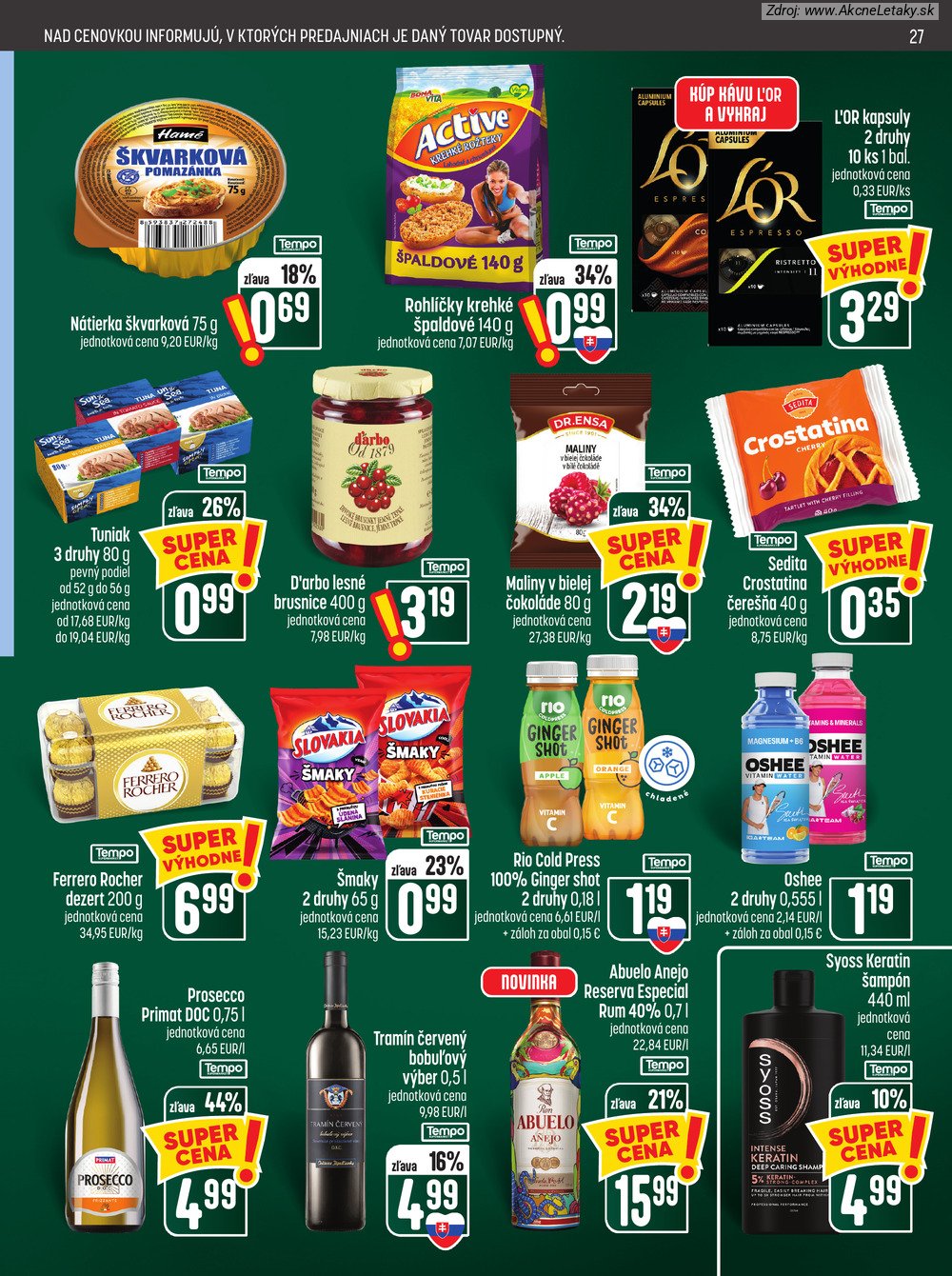 Leták COOP Jednota - strana 27