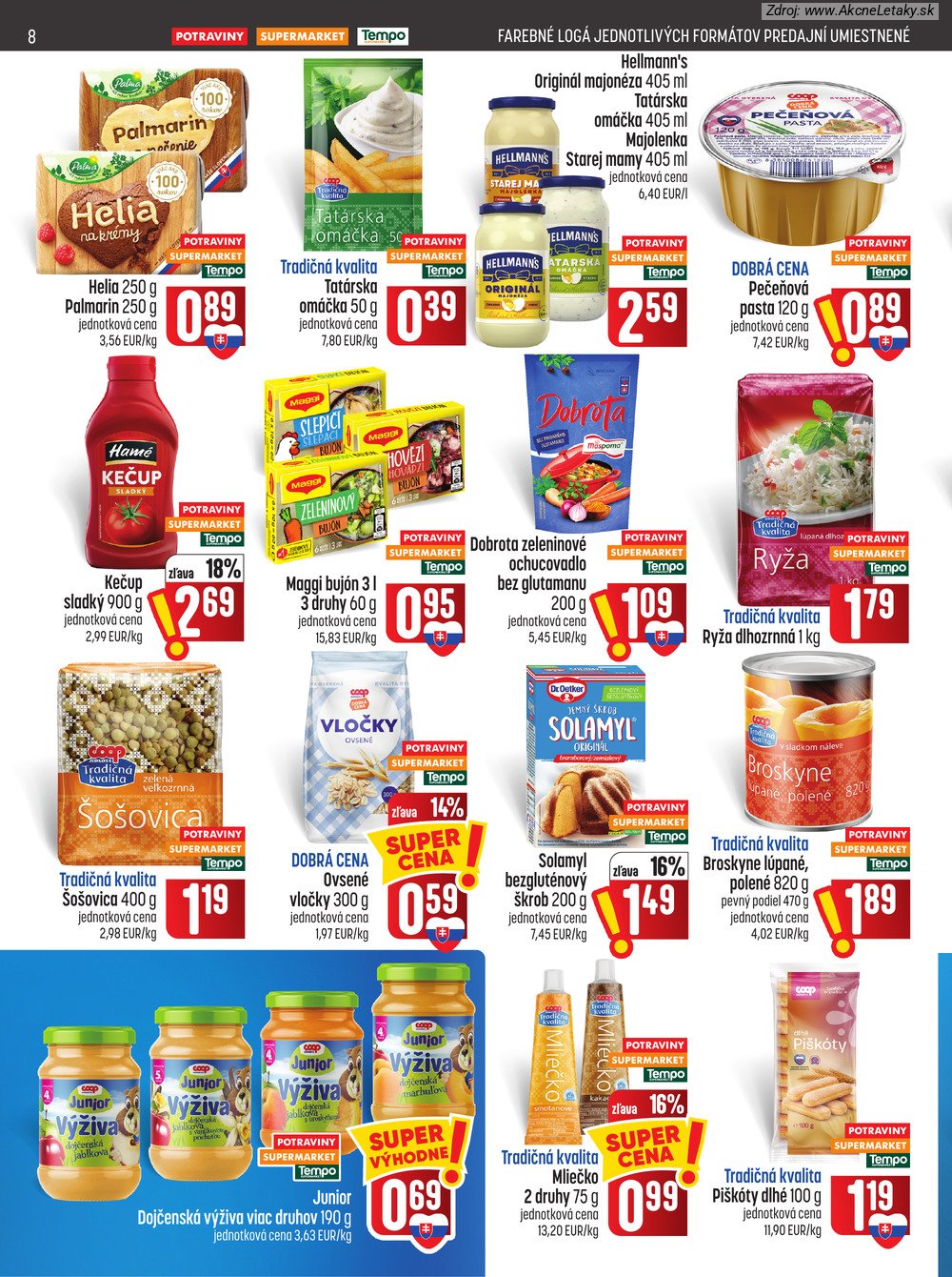 Leták COOP Jednota (29. 10. - 4. 11. 2026) - strana 8 z 28