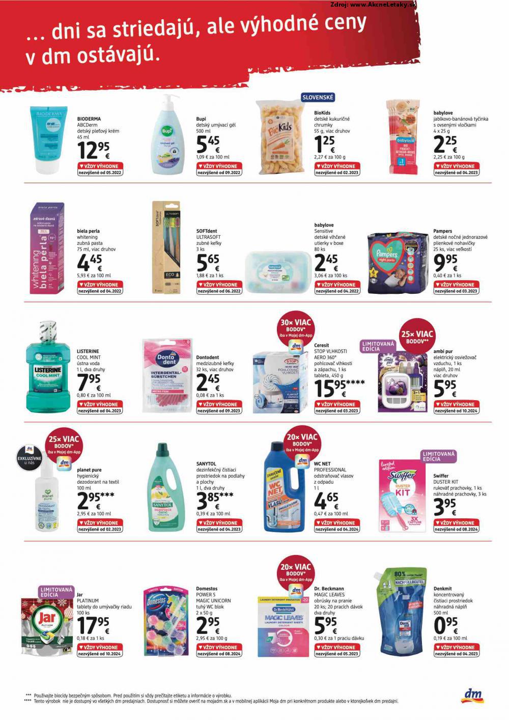 Leták dm drogerie (1. 12. - 31. 12. 2024) - strana 3 z 4