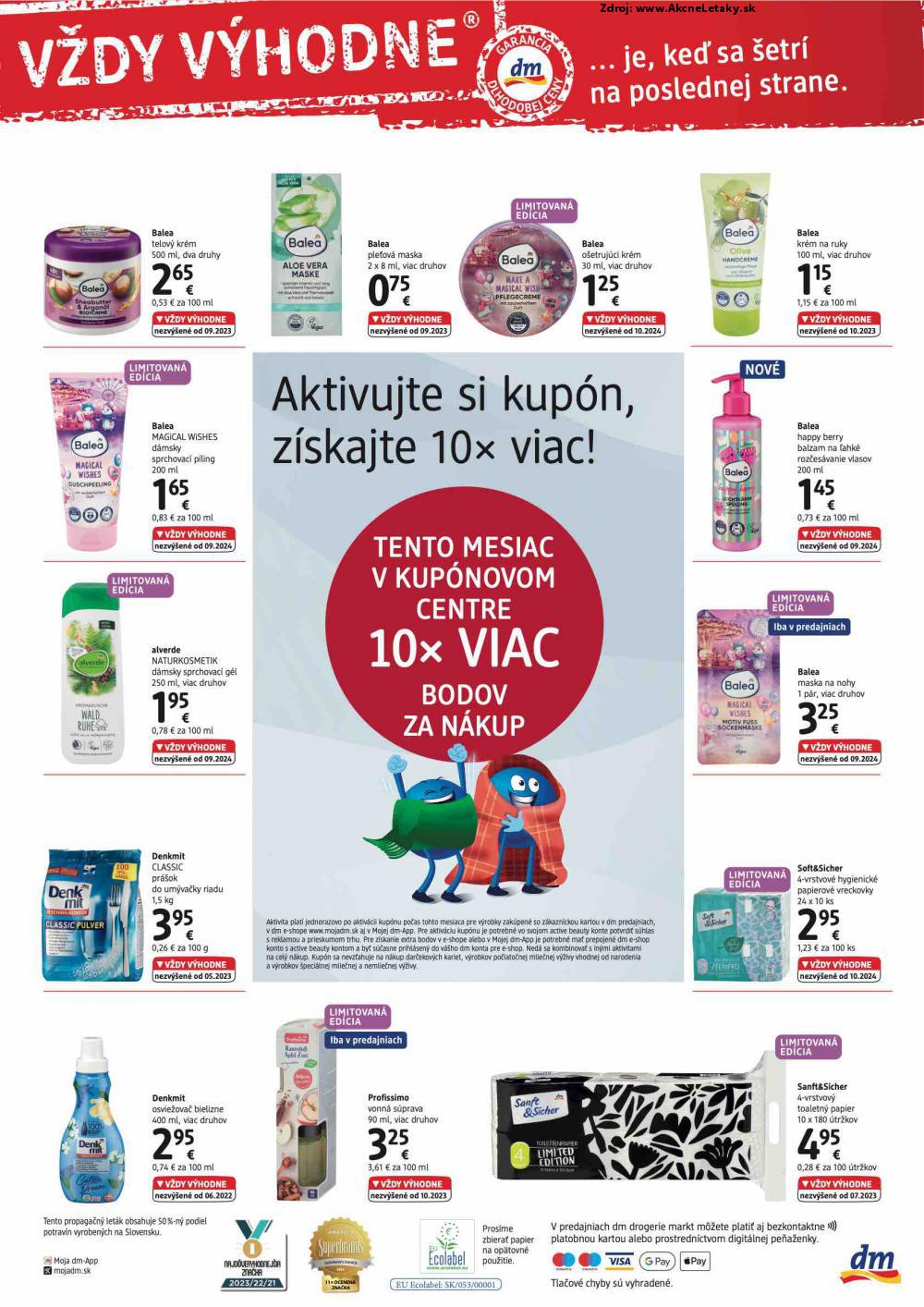 Leták dm drogerie (1. 12. - 31. 12. 2024) - strana 4 z 4