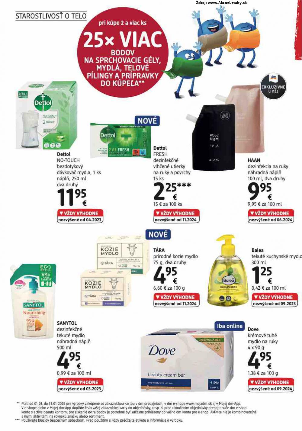 Leták dm drogerie (1. 1. - 31. 1. 2025) - strana 10 z 32