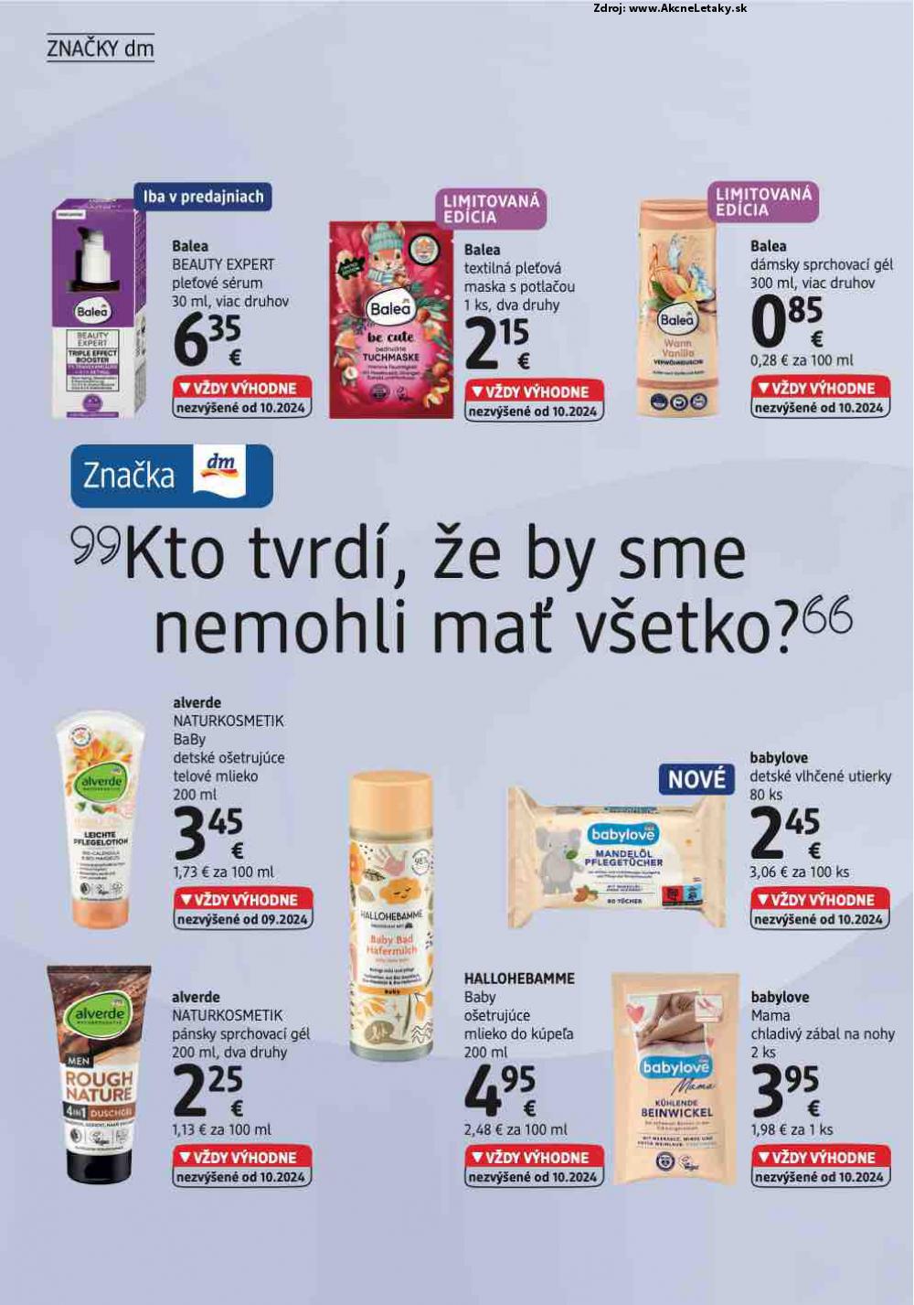 Leták dm drogerie (1. 1. - 31. 1. 2025) - strana 14 z 32