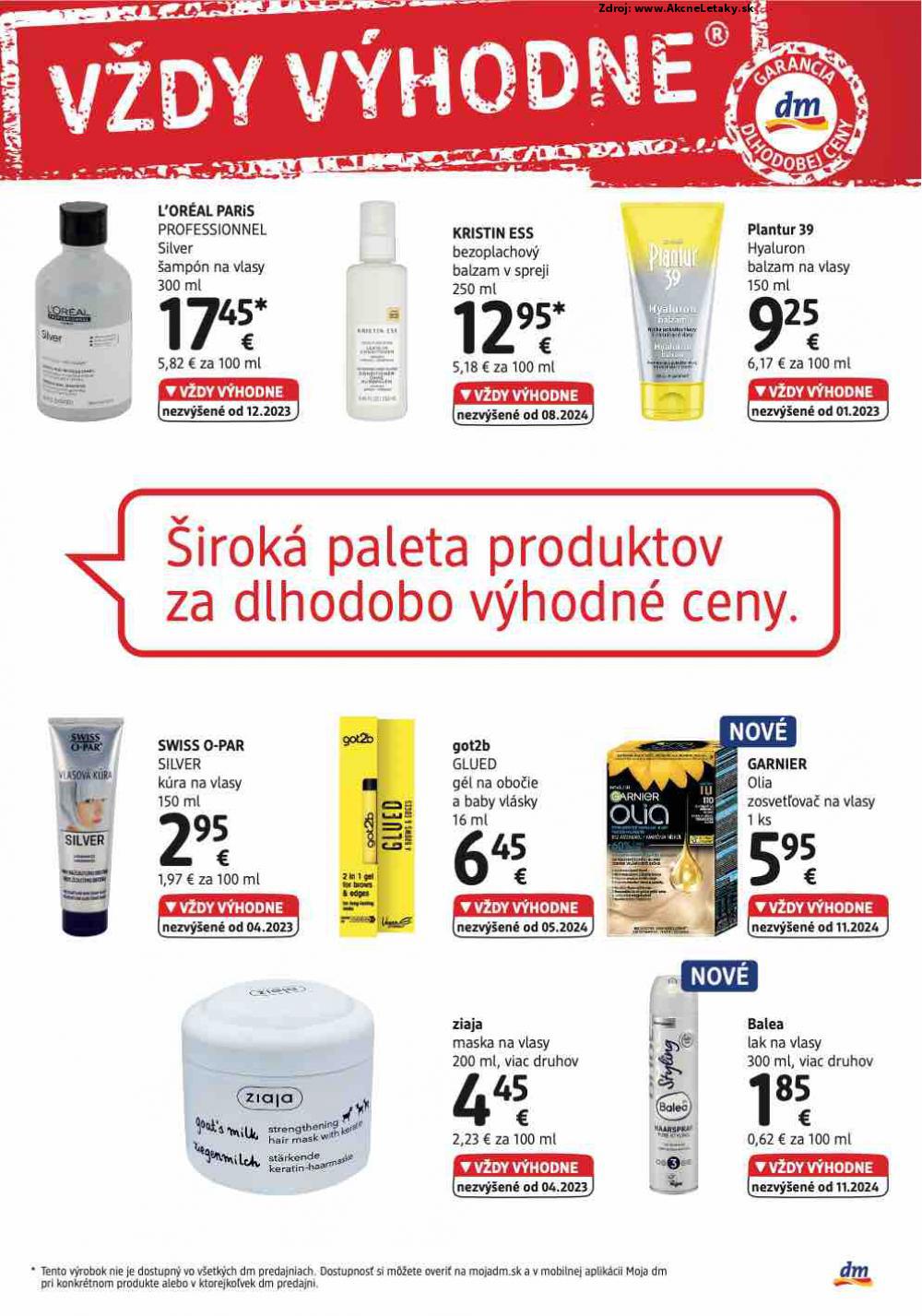 Leták dm drogerie (1. 1. - 31. 1. 2025) - strana 17 z 32