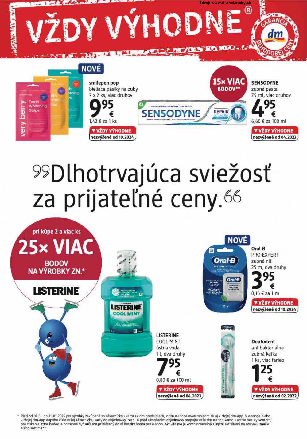 Leták dm drogerie (1. 1. - 31. 1. 2025) - strana 18 z 32