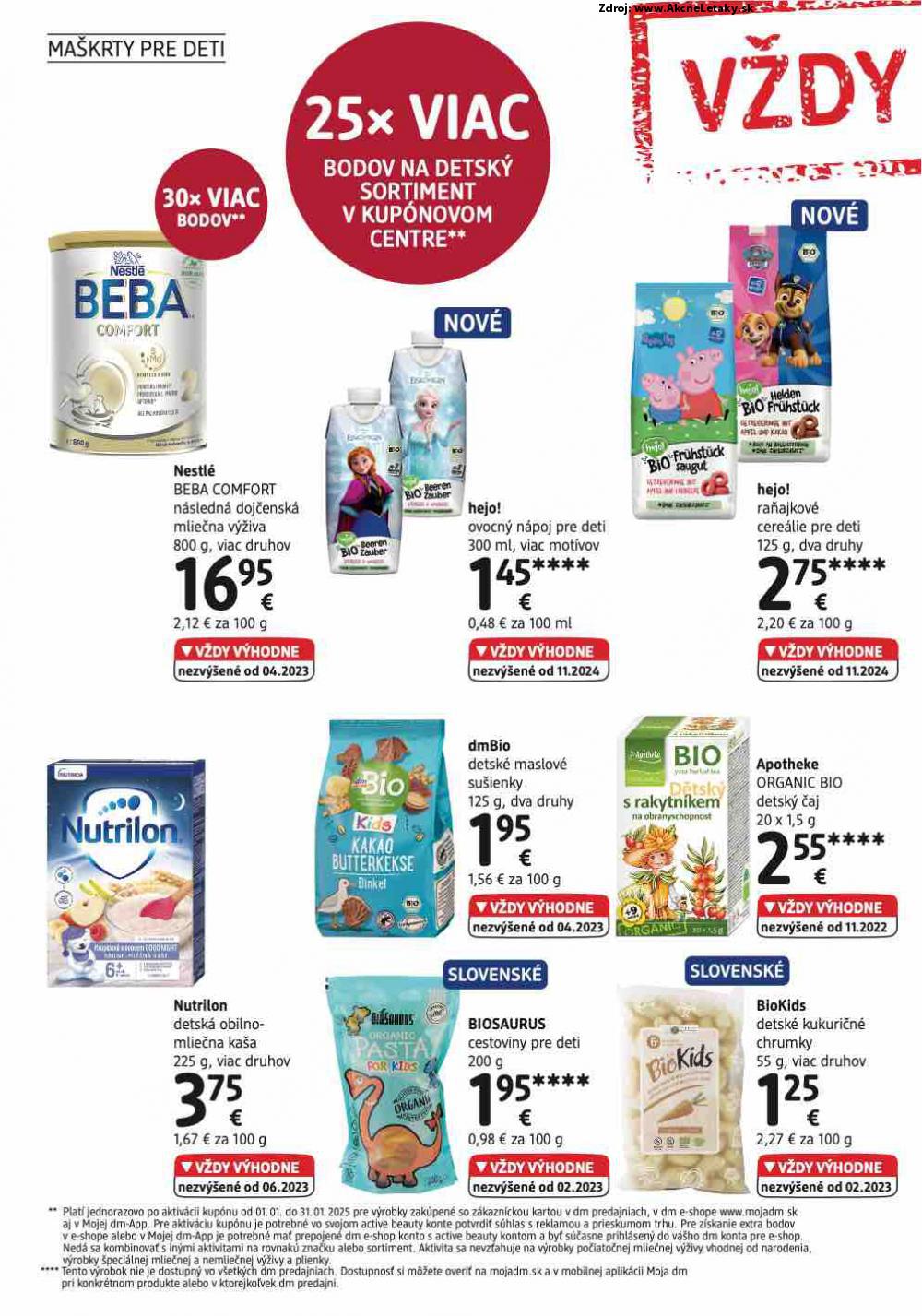 Leták dm drogerie (1. 1. - 31. 1. 2025) - strana 20 z 32